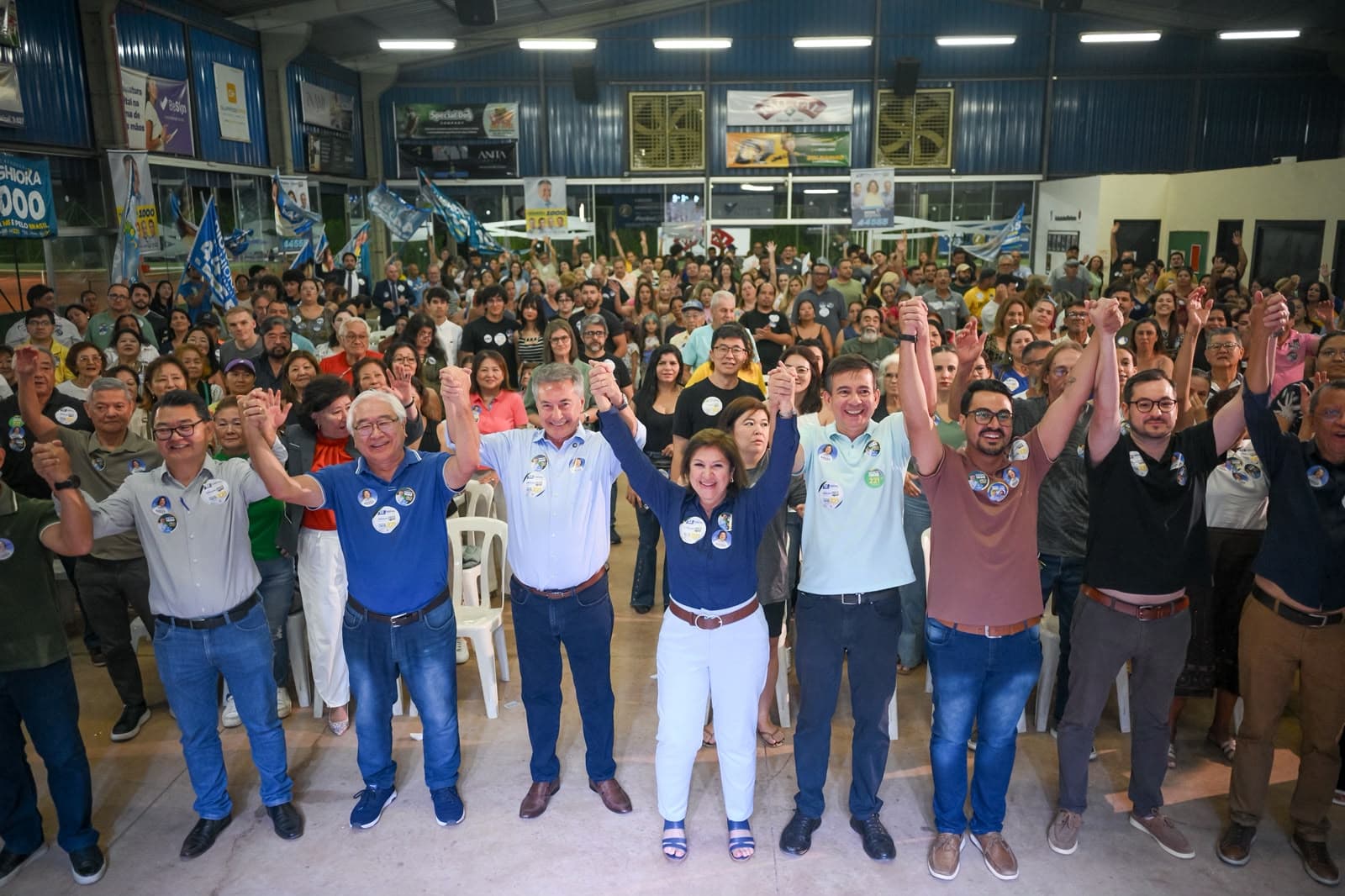 Encontro em Campo Grande reúne apoiadores de Hashioka e Dione na reta final da campanha — foto 2
